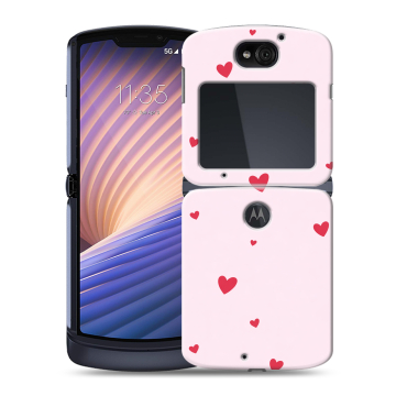 Пластиковый чехол на Motorola Razr 5G с принтом для девочек Пластиковый чехол на Motorola Razr 5G с принтом для девочек