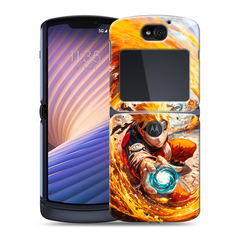 Пластиковый чехол на Motorola Razr 5G с принтом Аниме Наруто Naruto Пластиковый чехол на Motorola Razr 5G с принтом Аниме Наруто Naruto