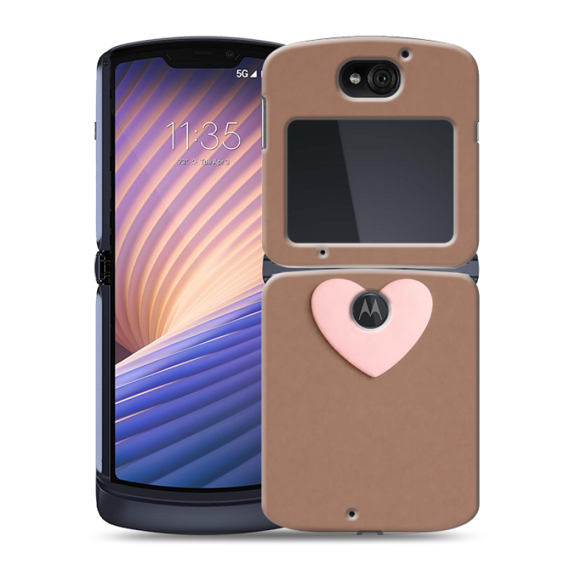 Пластиковый чехол на Motorola Razr 5G с принтом женский Пластиковый чехол на Motorola Razr 5G с принтом женский