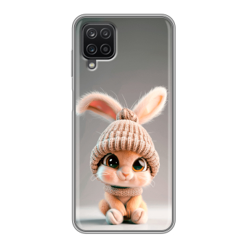 Силиконовый чехол на Samsung Galaxy A12 с принтом Кролик