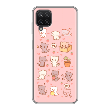 Силиконовый чехол на Samsung Galaxy A12 с принтом Hello Kitty Хелоу Кити Силиконовый чехол на Samsung Galaxy A12 с принтом Hello Kitty Хелоу Кити