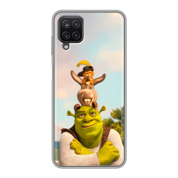 Силиконовый чехол на Samsung Galaxy A12 с принтом Шрек Shrek Силиконовый чехол на Samsung Galaxy A12 с принтом Шрек Shrek