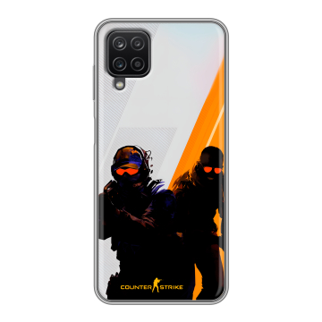 Силиконовый чехол на Samsung Galaxy A12 с принтом Контер страйк Counter strike Силиконовый чехол на Samsung Galaxy A12 с принтом Контер страйк Counter strike