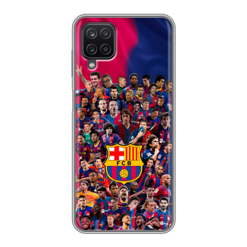 Силиконовый чехол на Samsung Galaxy A12 с принтом Барселона Barcelona Силиконовый чехол на Samsung Galaxy A12 с принтом Барселона Barcelona