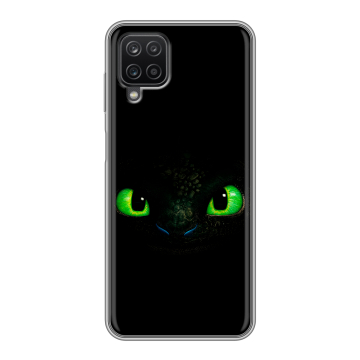 Силиконовый чехол на Samsung Galaxy A12 с принтом Как приручить дракона Силиконовый чехол на Samsung Galaxy A12 с принтом Как приручить дракона