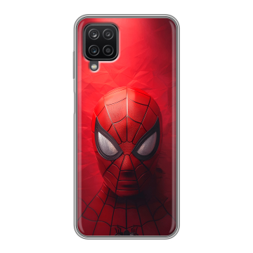 Силиконовый чехол на Samsung Galaxy A12 с принтом Spiderman Человек паук Силиконовый чехол на Samsung Galaxy A12 с принтом Spiderman Человек паук