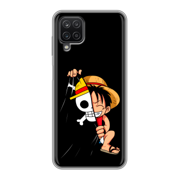 Силиконовый чехол на Samsung Galaxy A12 с принтом One Piece Ван Пис Силиконовый чехол на Samsung Galaxy A12 с принтом One Piece Ван Пис