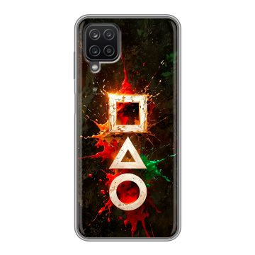 Силиконовый чехол на Samsung Galaxy A12 с принтом Squid Game Игра кальмара Силиконовый чехол на Samsung Galaxy A12 с принтом Squid Game Игра кальмара