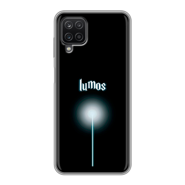 Силиконовый чехол на Samsung Galaxy A12 с принтом Harry Potter Гарри Поттер