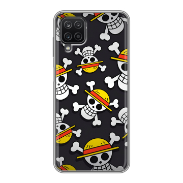 Силиконовый чехол на Samsung Galaxy A12 с принтом One Piece Ван Пис Силиконовый чехол на Samsung Galaxy A12 с принтом One Piece Ван Пис