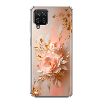 Силиконовый чехол на Samsung Galaxy A12 с принтом женский Силиконовый чехол на Samsung Galaxy A12 с принтом женский