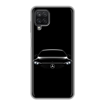 Силиконовый чехол на Samsung Galaxy A12 с принтом Mercedes Мерседес Силиконовый чехол на Samsung Galaxy A12 с принтом Mercedes Мерседес