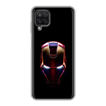 Силиконовый чехол на Samsung Galaxy A12 с принтом IronMan Железный человек Силиконовый чехол на Samsung Galaxy A12 с принтом IronMan Железный человек