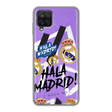 Силиконовый чехол на Samsung Galaxy A12 с принтом Real Madrid Реал Мадрид Силиконовый чехол на Samsung Galaxy A12 с принтом Real Madrid Реал Мадрид
