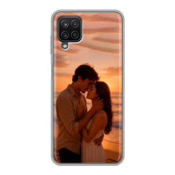 Силиконовый чехол на Samsung Galaxy A12 с принтом Пользовательский 2