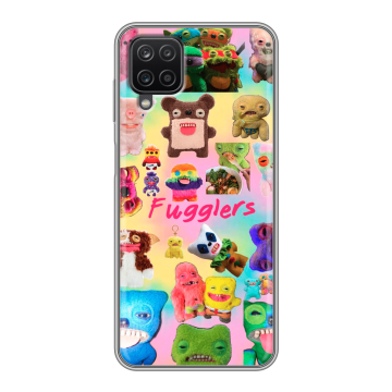 Силиконовый чехол на Samsung Galaxy A12 с принтом Флагер Fuggler