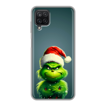 Силиконовый чехол на Samsung Galaxy A12 с принтом Новый год Силиконовый чехол на Samsung Galaxy A12 с принтом Новый год