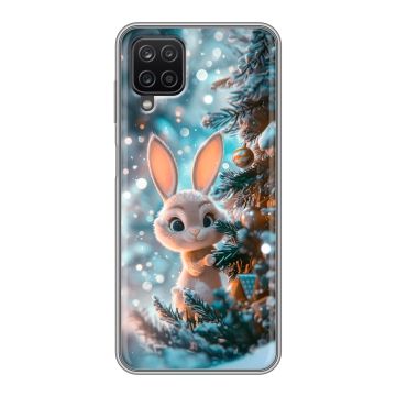 Силиконовый чехол на Samsung Galaxy A12 с принтом Новый год Силиконовый чехол на Samsung Galaxy A12 с принтом Новый год