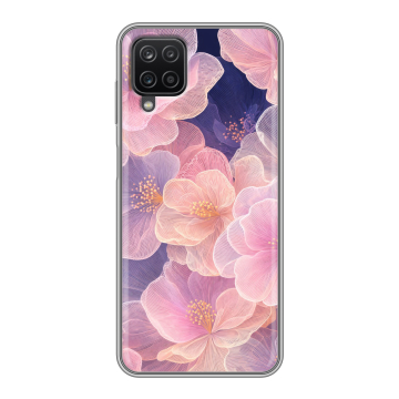 Силиконовый чехол на Samsung Galaxy A12 с принтом женский Силиконовый чехол на Samsung Galaxy A12 с принтом женский