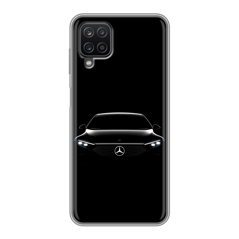 Силиконовый чехол на Samsung Galaxy A12 с принтом Mercedes Мерседес Силиконовый чехол на Samsung Galaxy A12 с принтом Mercedes Мерседес
