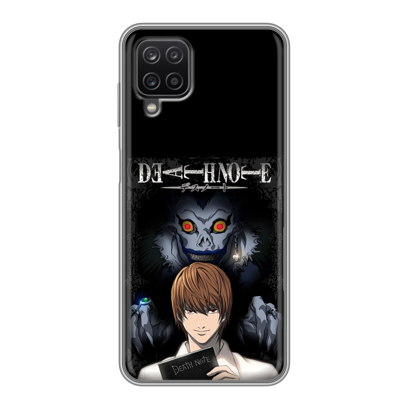 Силиконовый чехол на Samsung Galaxy A12 с принтом Death note Тетрадь смерти Силиконовый чехол на Samsung Galaxy A12 с принтом Death note Тетрадь смерти