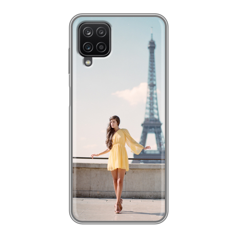 Силиконовый чехол на Samsung Galaxy A12 с принтом Париж Силиконовый чехол на Samsung Galaxy A12 с принтом Париж
