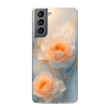 Силиконовый чехол на Samsung Galaxy S21 с принтом Женский Силиконовый чехол на Samsung Galaxy S21 с принтом Женский