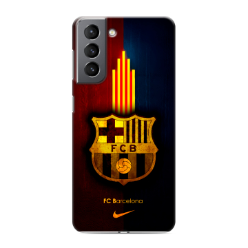 Силиконовый чехол на Samsung Galaxy S21 с принтом Барселона Barcelona Силиконовый чехол на Samsung Galaxy S21 с принтом Барселона Barcelona