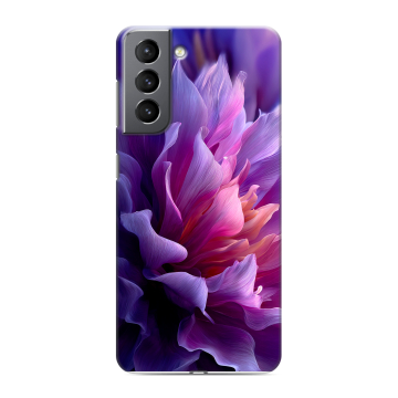 Силиконовый чехол на Samsung Galaxy S21 с принтом женский цветы Силиконовый чехол на Samsung Galaxy S21 с принтом женский цветы