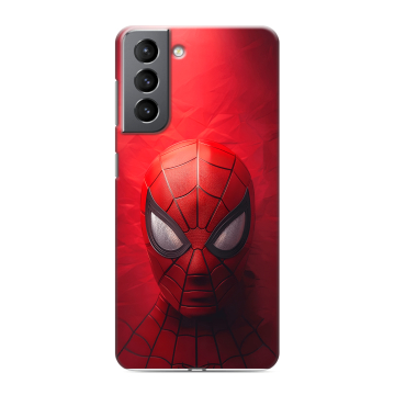 Силиконовый чехол на Samsung Galaxy S21 с принтом Spiderman Человек паук Силиконовый чехол на Samsung Galaxy S21 с принтом Spiderman Человек паук