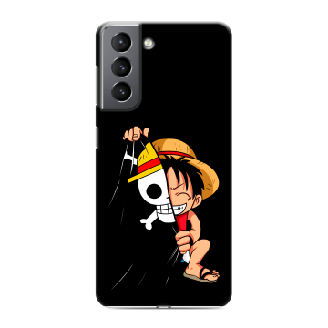 Силиконовый чехол на Samsung Galaxy S21 с принтом One Piece Ван Пис Силиконовый чехол на Samsung Galaxy S21 с принтом One Piece Ван Пис