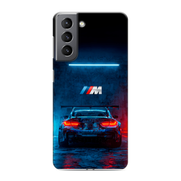 Силиконовый чехол на Samsung Galaxy S21 с принтом BMW БМВ Силиконовый чехол на Samsung Galaxy S21 с принтом BMW БМВ