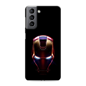 Силиконовый чехол на Samsung Galaxy S21 с принтом IronMan Железный человек Силиконовый чехол на Samsung Galaxy S21 с принтом IronMan Железный человек