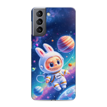 Силиконовый чехол на Samsung Galaxy S21 с принтом Labubu Лабубу Силиконовый чехол на Samsung Galaxy S21 с принтом Labubu Лабубу