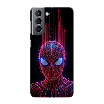 Силиконовый чехол на Samsung Galaxy S21 с принтом Spiderman Человек паук Силиконовый чехол на Samsung Galaxy S21 с принтом Spiderman Человек паук