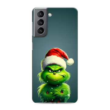 Силиконовый чехол на Samsung Galaxy S21 с принтом Новый год Силиконовый чехол на Samsung Galaxy S21 с принтом Новый год