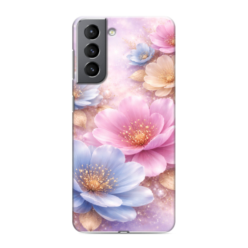 Силиконовый чехол на Samsung Galaxy S21 с принтом женский Силиконовый чехол на Samsung Galaxy S21 с принтом женский