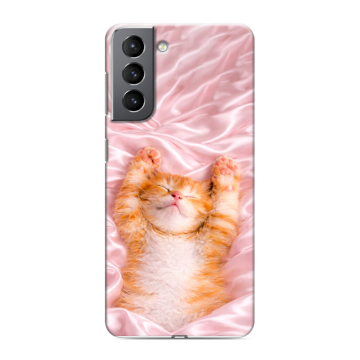 Силиконовый чехол на Samsung Galaxy S21 с принтом женский Силиконовый чехол на Samsung Galaxy S21 с принтом женский