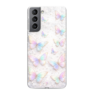 Силиконовый чехол на Samsung Galaxy S21 с принтом женский Силиконовый чехол на Samsung Galaxy S21 с принтом женский