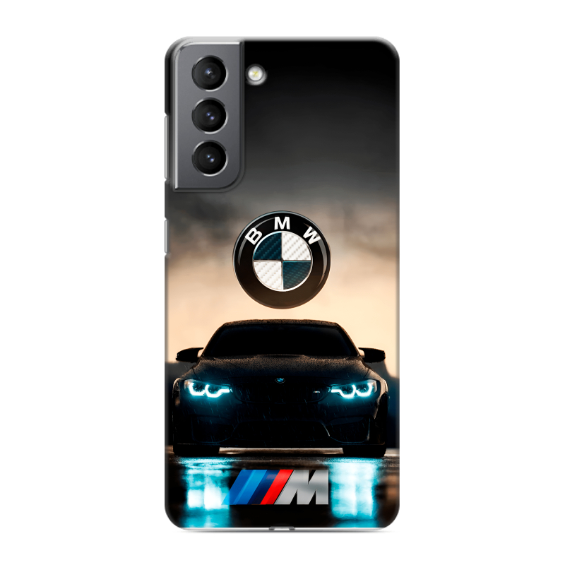 Пластиковый чехол на Samsung Galaxy S21 с принтом БМВ BMW Пластиковый чехол на Samsung Galaxy S21 с принтом БМВ BMW
