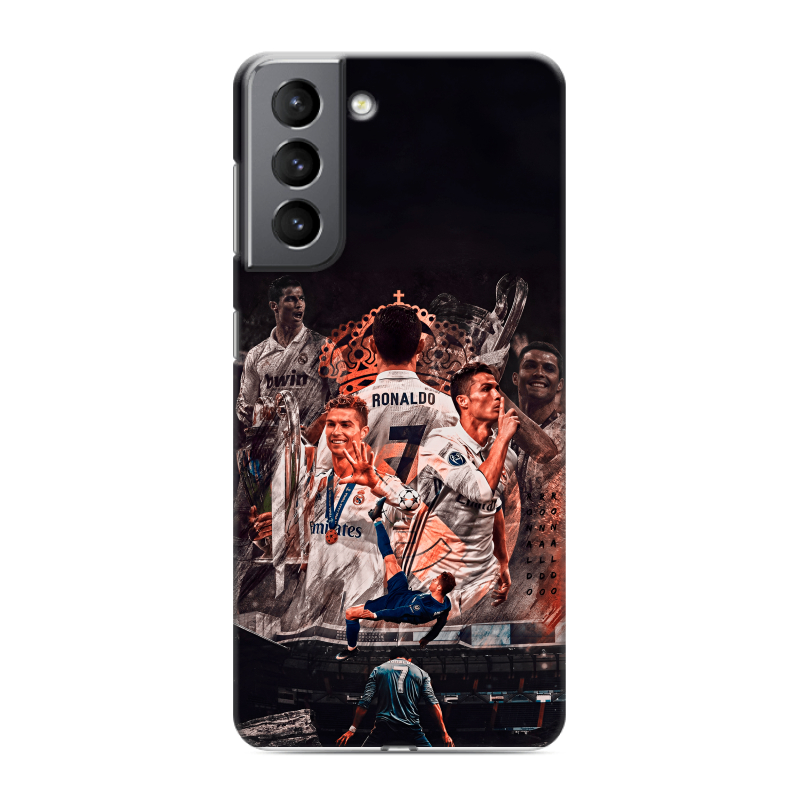 Силиконовый чехол на Samsung Galaxy S21 с принтом Реал Роналдо Real Ronaldo Силиконовый чехол на Samsung Galaxy S21 с принтом Реал Роналдо Real Ronaldo