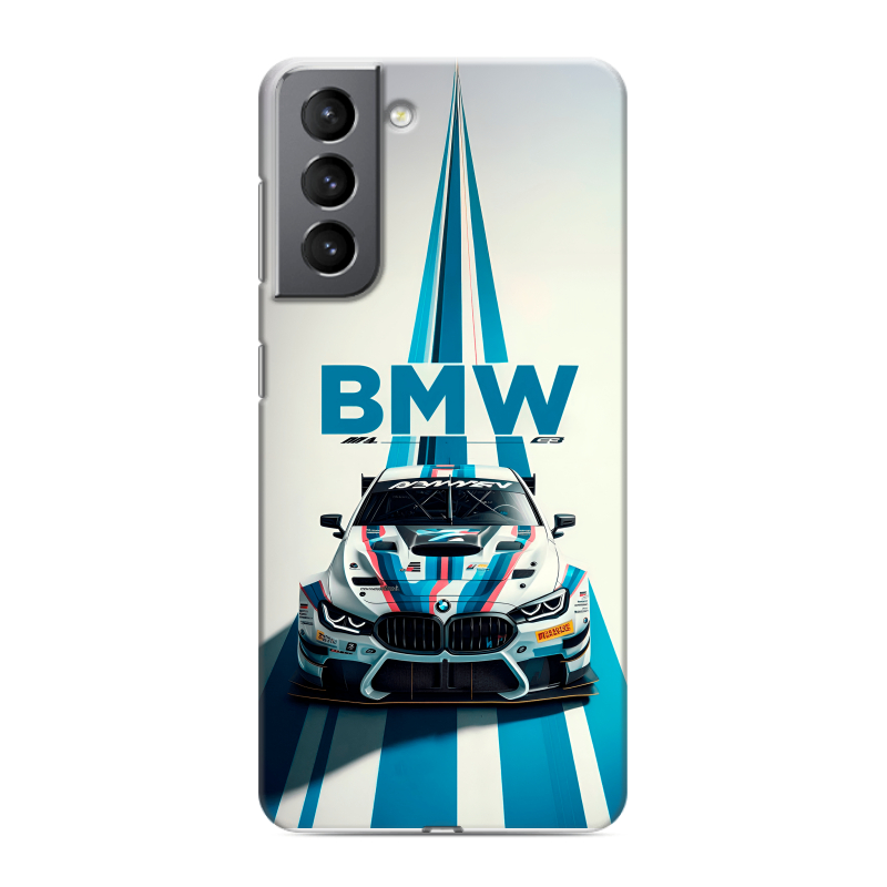 Силиконовый чехол на Samsung Galaxy S21 с принтом БМВ BMW Силиконовый чехол на Samsung Galaxy S21 с принтом БМВ BMW