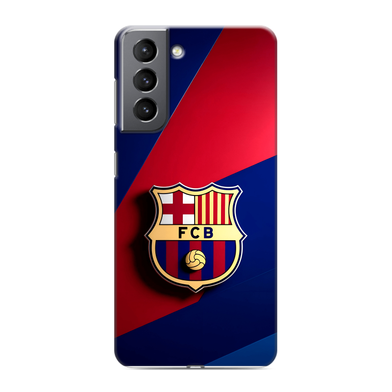 Пластиковый чехол на Samsung Galaxy S21 с принтом Барселона Barcelona Пластиковый чехол на Samsung Galaxy S21 с принтом Барселона Barcelona