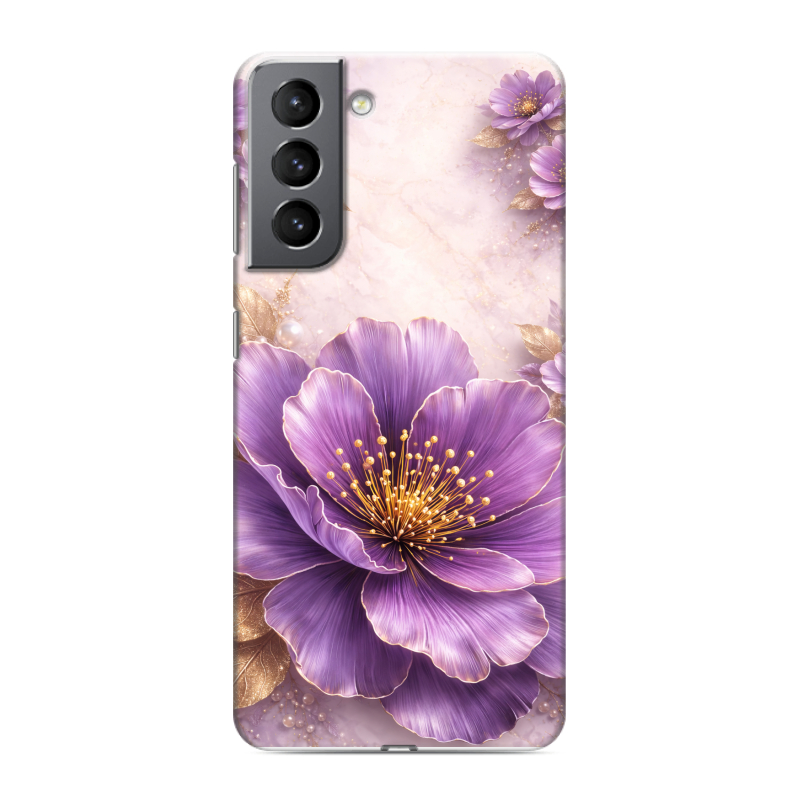 Пластиковый чехол на Samsung Galaxy S21 с принтом женский Пластиковый чехол на Samsung Galaxy S21 с принтом женский