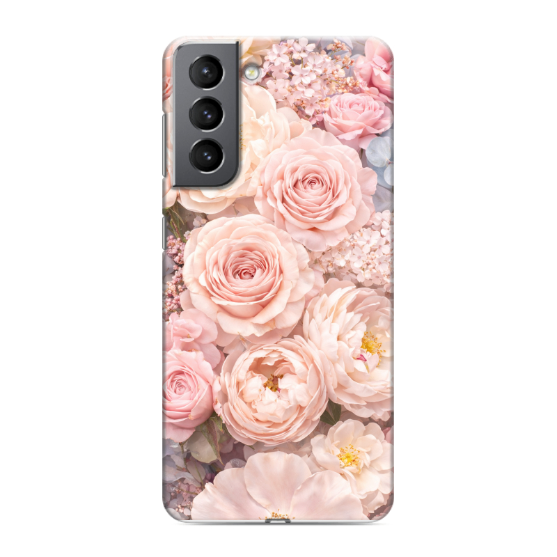Пластиковый чехол на Samsung Galaxy S21 с принтом женский Пластиковый чехол на Samsung Galaxy S21 с принтом женский