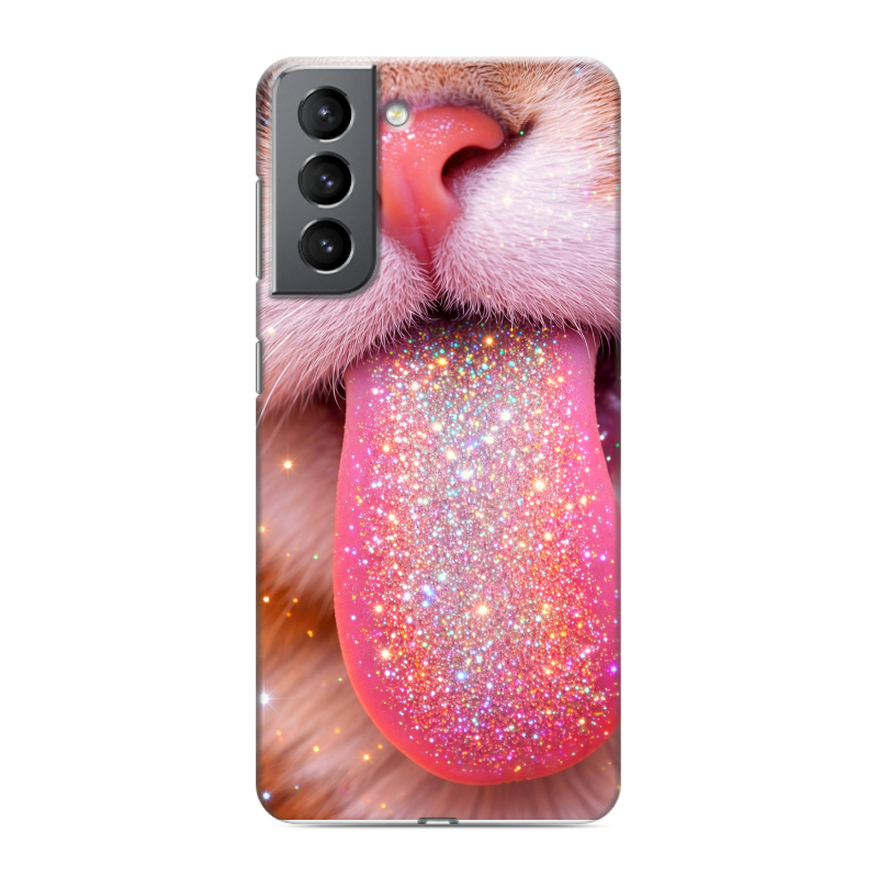 Силиконовый чехол на Samsung Galaxy S21 с принтом для девочек Силиконовый чехол на Samsung Galaxy S21 с принтом для девочек