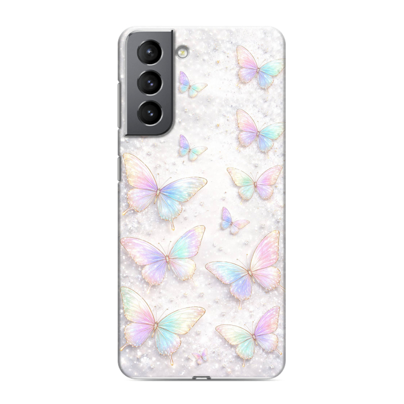 Пластиковый чехол на Samsung Galaxy S21 с принтом женский Пластиковый чехол на Samsung Galaxy S21 с принтом женский