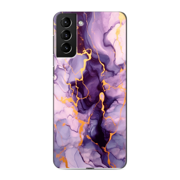 Силиконовый чехол на Samsung Galaxy S21 Plus с принтом Мрамор Силиконовый чехол на Samsung Galaxy S21 Plus с принтом Мрамор