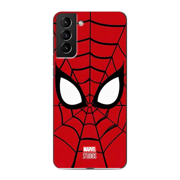 Силиконовый чехол на Samsung Galaxy S21 Plus с принтом человек паук spiderman