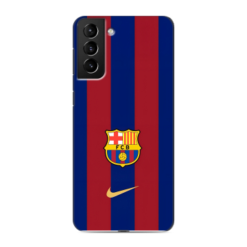 Силиконовый чехол на Samsung Galaxy S21 Plus с принтом Барселона Barcelona Силиконовый чехол на Samsung Galaxy S21 Plus с принтом Барселона Barcelona